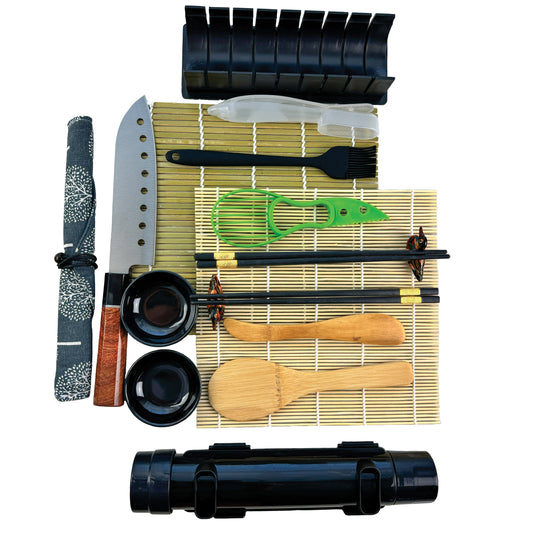 Sushi Making Kit – Complete DIY Sushi Set with Sushi Bazooka