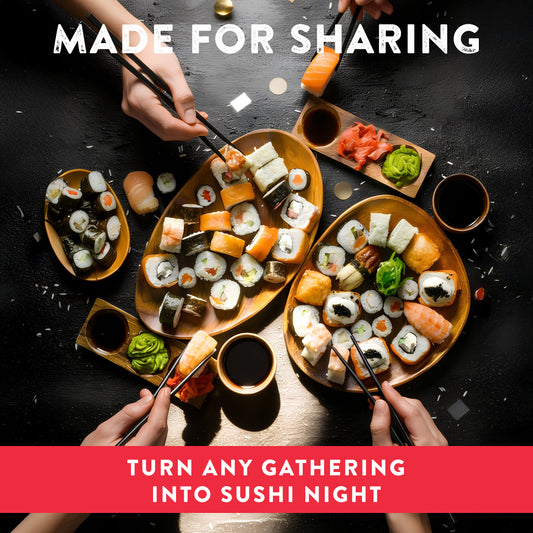 Sushi Making Kit – Complete DIY Sushi Set with Sushi Bazooka